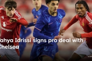 九游体育APP-切尔西官方:青训前锋叶海亚-伊德里西与球队签下他首份职业合同