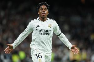 九游体育-天赋满满!18岁恩德里克皇马首季29场7球,4750万欧加盟80分钟1球