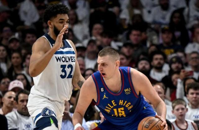 1681722413627089527.jpg 九游体育-湖人躲过一劫!掘金胖揍最贵双塔 西部第一不好惹